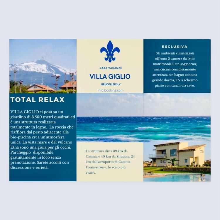 Villa Giglio Brucoli Ngoại thất bức ảnh